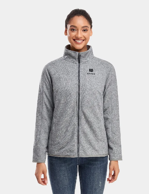 Final Sale - Women's Heated Full-Zip Fleece Jacket